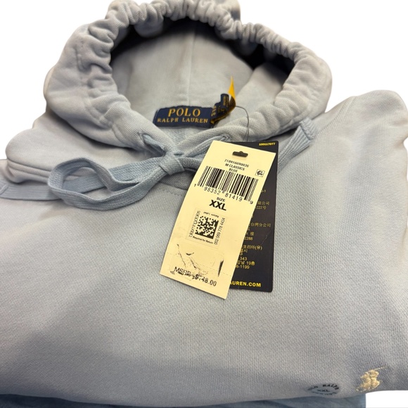 POLO Ralph Lauren Loopback Fleece Hoodie Sweatshirt NWT - Picture 6 of 6